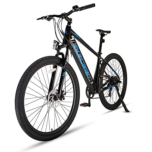 Mountain bike elettriches : Fafrees Bicicletta elettrica da 27, 5 pollici, con motore da 250 W, batteria rimovibile da 36 V, 10 Ah, velocità massima: 25 km / h