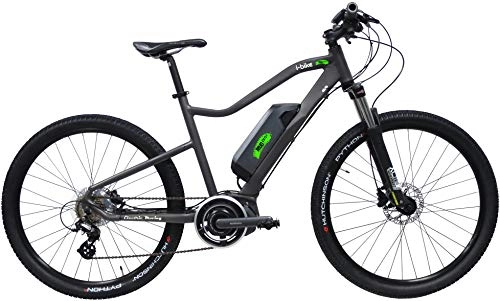 Mountain bike elettriches : I-Bike MTB Mud Pro6 ITA99, Mountain elettrica Unisex Adulto, Grigio, 50 cm