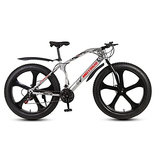 Fat Tyre Mountain Bike : LiRuiPengBJ Children's bicycle Speed Shifting Road Bike ​​Adults, Dual Disc Brake Road Bicycle 26 Inch Mountain Bike City Bicycle for Men and Women (Color : Style3, Size : 26inch21 speed)
