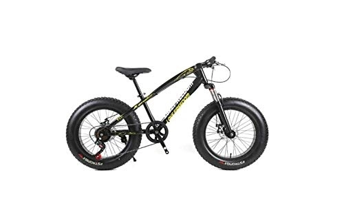 Fat Tyre Mountain Bike : SEESEE.U Mountain Bike Unisex Hardtail Mountain Bike 7 / 21 / 24 / 27 Speeds 26 inch Fat Tire Road Bicycle Snow Bike / Beach Bike with Disc Brakes and Suspension Fork, Black, 27 Speed