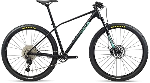 Vélo de montagnes : ORBEA Alma H50 29R Vélo de montagne (L / 48, 3 cm, noir mat / vert glacé)
