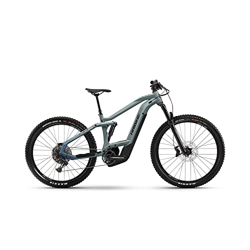 Vélos de montagne électriques : HAIBIKE AllMtn 3 29 / 27, 5" 160 mm 12 V 625 Wh Bosch Performance CX Gris 2022 Taille 44 (eMTB Enduro)
