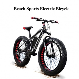 XTD Mountain bike elettrica pieghevoles XTD Aggiornamento 48V 1500W di Montagna Elettrica della Bicicletta, 26 Pollici Fat Tire E-Bike (50-60 Km / H) Sospensione Cruiser Mens Bici Completa Batteria al Litio per Adulti MTB Dirtbike B