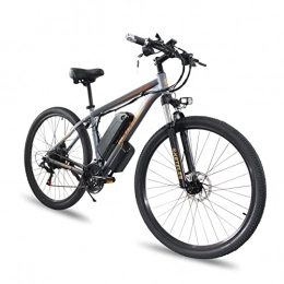 KETELES Mountain bike elettriches 26” / 29‘’ Bicicletta Elettrica E-Mountain Bike, 18A / 23A 48V Batteria Removibile, City Bike a Pedalata Assistita Unisex Adulto (29''23A, Grigio)