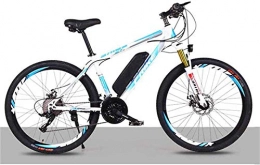 ZJZ Mountain bike elettriches Bicicletta elettrica per adulti 26 in bicicletta elettrica con motore da 250 W batteria 36V 8Ah freno a doppio disco a 21 velocità E-bike con funzione misuratore intelligente Velocità massima 35 km /