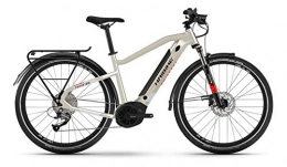 Winora Mountain bike elettriches Haibike Trekking 4 Yamaha Bicicletta elettrica 2022 (27, 5" diamante da uomo, S / 48 cm, Desert / White (uomo)