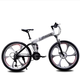 HESND Bici HESND ZXC Biciclette per Adulti Non-Pieghevole Mountain Bike 66 cm Doppio Disco Freno In Lega di Alluminio Materiale Adatto per Uomini (colore: Bianco)