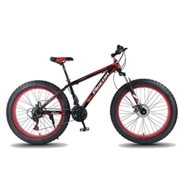 Kays Fat Tyre Mountain Bike Kays 26" Mountain Bicycles 24 Speeds For Adult Teens Bike Lightweight Aluminium Alloy Frame Disc Brake Front Suspension (Color : C)