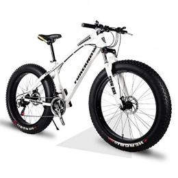 LYTLD Fat Tyre Mountain Bike LYTLD Adult 26 Inch Mountain Bike, Hardtail Mountain Bikes, Beach Snowmobile Bicycle, Double Disc Brake Bicycles, Man Woman General Purpose