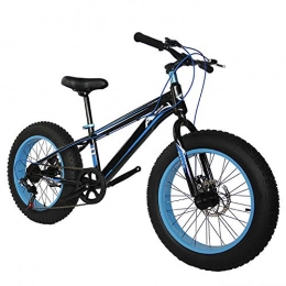 XWDQ 4.0 Super Wide Tire Damping Snowmobile Speed Off-Road ATV 20 Inch Disc Brakes Student Mountain Bike