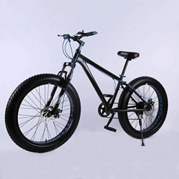 YQ Fat Tyre Mountain Bike YQ 26 Inch Super Wide Tire Snowmobile Shock Absorber Bicycle Aluminum Alloy Speed Mountain Bike Disc Brakes, C
