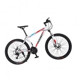 LZZB Mountain Bike LZZB 26 inch Mountain Bike 21 Speed for Adults Mens Womens with Daul Disc Brakes and Front Suspension
