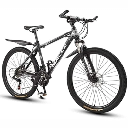 PhuNkz Mountain Bike PhuNkz Professional Mountain Bike for Women / Men 26 inch Mtb Bicycles 21 / 24 / 27 Speeds Lightweight Carbon Steel Frame Front Suspension / a / 21 Speed