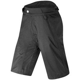 Altura Clothing Altura All Roads Waterproof Mens Baggy Cycling Shorts - Black, Medium / Cycle Leg Wear Waist Padded Inner Chamois Liner Under Pant Mountain MTB Trail Commute Summer Ride Sport Casual Bicycle Clothing