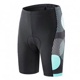 beroy Mountain Bike Short beroy Womens Cycling Shorts Padded Bicycle Underwear Quick Dry Tights Bike Pants High Density Green S