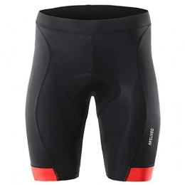 Gneric Mountain Bike Short gneric YMYGBH Padded Cycling Shorts Summer Cycling Shorts Men Breathable Gel Padded Bicycle Shorts MTB Mountain Road Bike Shorts (Color : Red, Size : XXL)