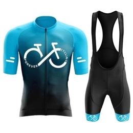 PRIOKNIKO Mountain Bike Short Mtb Shorts Cycling Jersey Sets Men'S Cycling Clothing Summer Short Sleeve Mtb Bike Suit, Bicycle Clothes-6, 4Xl