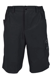 Sundried Clothing Sundried Mens Mountain Bike Shorts Pro Range MTB Cycling Clothing (M, Black)