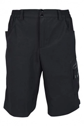 Sundried Mountain Bike Short Sundried Mens Mountain Bike Shorts Pro Range MTB Cycling Clothing (XL, Black)