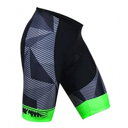 T-JMGP Cycling Setcycling Shorts, Male Mountain Bike, Riding Shorts, Moisture Absorption-052 Green_Xs