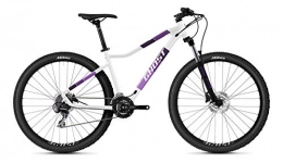 Ghost Vélo de montagnes Ghost Lanao Essential 27.5R AL W Vélo de montagne pour femme Blanc / violet Taille S 40 cm