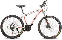 MJY Vélo de montagnes MJY Vélo vélo, VTT, vélo de route, vélo de queue rigide, vélo de 26 pouces 21 vitesses, vélo d'absorption des chocs en alliage d'aluminium 6-11, blanc rouge