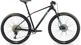 Orbea vélo ORBEA Alma H50 29R Vélo de montagne (L / 48, 3 cm, noir mat / vert glacé)