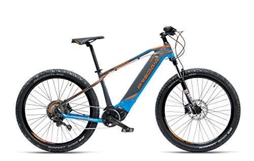 Mountain bike elettriches : Armony Predaia, Bicicletta Elettrica Unisex Adulto, Grigio Blu, 27, 5