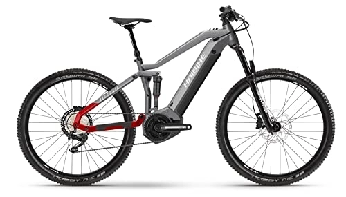 Mountain bike elettriches : Haibike AllTrail 5 29" 120mm 12v 630Wh Yamaha PW-ST grigio Taglia M (eMTB All Mountain)