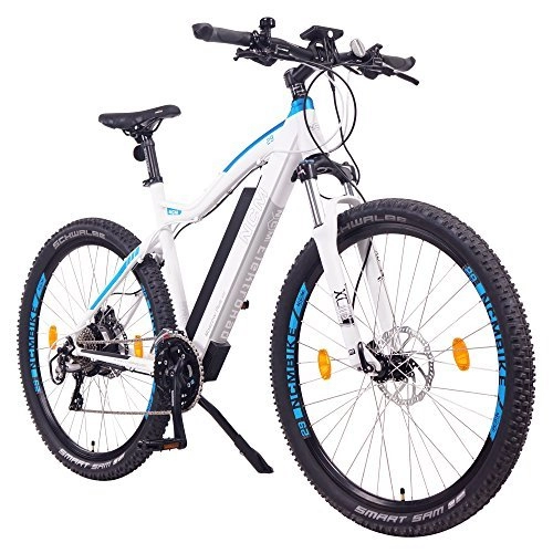 Mountain bike elettriches : NCM Moscow Plus Bicicletta elettrica da Trekking, 250W, Batería 48V 16Ah 768Wh 29" Bianco