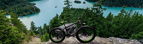 Mountain bike elettriches : VIVO BIKE Vivobike Fat Bike VFTA26H con ruote da 26'' Cambio Shimano 7 marce - Freni a disco Motore Bafang 250W brushless 25km / h max 26kg Batteria Samsung 48V - 7800 mAh - Durata 40km max
