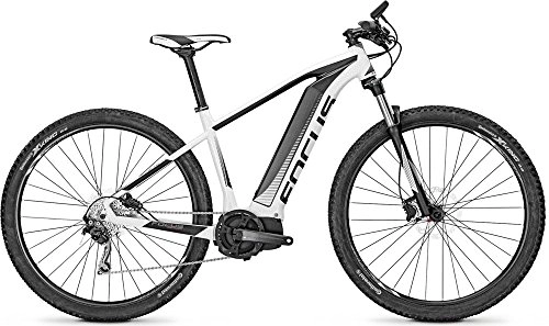 Bicicletas de montaña eléctrica : Focus jarifa I 29R Bicicleta elctrica / TWEN tyniner Mountain Ebike 2016, Purewhite