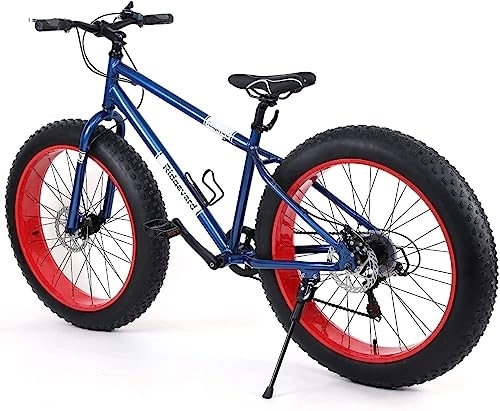 Bicicletas de montaña Fat Tires : 26 Inch 7-Speed Mountain Bike Fatbike MTB Fat Tyres Bike Fat Bike