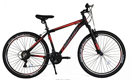 Bicicletas de montaña : Umit 4MOTION Bicicleta, Adultos Unisex, Negra-ROJA, 29" T.18
