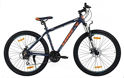 Bicicletas de montaña : Umit Shadow Bicicleta, Adultos Unisex, Azul-Naranja, 29" T.18
