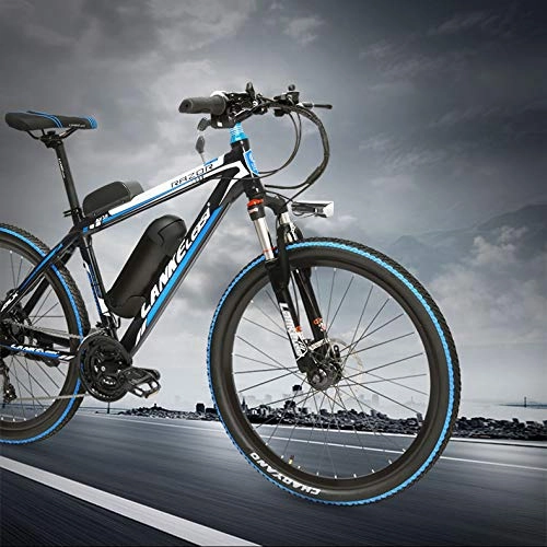 Electric Mountain Bike : 2020 Upgraded Electric Mountain Bike, 240W 26'' Electric Bicycle with Removable 48V 10AH Lithium-Ion Battery for Adults, 21 Speed Shifter