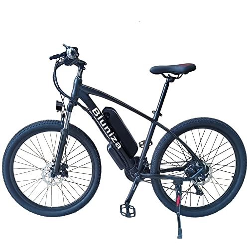 Electric Mountain Bike : Bluniza Electric Mountain Bike - 26'' Electric Bicycle with 48V 10.5AH Removable Lithium-Ion Battery, LCD Display, 27 Speed Transmission Gears Double Disc Brakes Mountain Ebikes for Adults Mens Women
