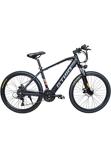 Electric Mountain Bike : DASLING Electric Mountain Bike Invisible Lithium Battery Powered Mountain Bike Foot Ultra Light Variable Speed Dual Disc Brake 26 Inch 48V 350W
