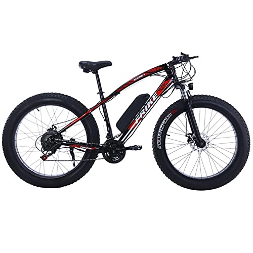 Electric Mountain Bike : DDFGG Electric Bikes For Adult, 4.0 Fat Tire Bike / 350W 36V Super Power Electric Bikes With Removable Lithium Battery And Battery Charger And Three Working Modes