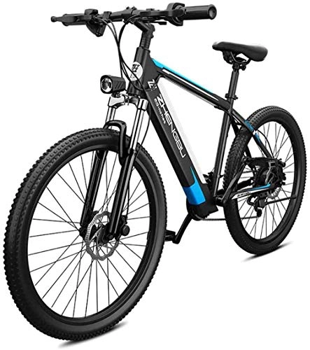 Electric Mountain Bike : Electric Bike Electric Mountain Bike 26'' Electric Mountain Bike 48V 400W Removable Large Capacity Lithium-Ion Battery, Ebikes 27 Speed Gear Three Working Modes for the jungle trails, the snow, the be