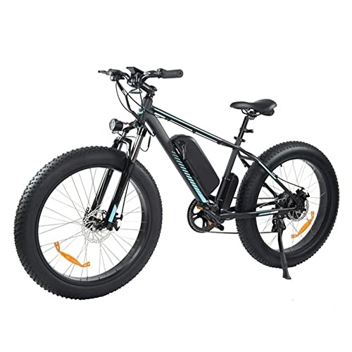 Electric Mountain Bike : Electric Bike for Adults 48V 750W 26 Inch Fat Tire Mountain Electric Bicycle Snow Beach Mountain Ebike Throttle & Pedal Assist Ebike