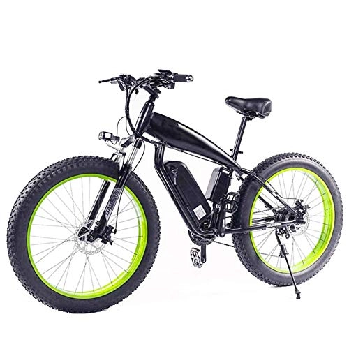 Electric Mountain Bike : Electric Mountain Bike, 26" Electric Mountain Bike with Lithium-Ion36v 13Ah Battery 350W High-Power Motor Aluminium Electric Bicycle with LCD Display Suitable Electric Powerful Bicycle