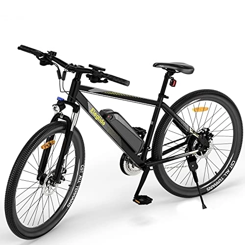 Electric Mountain Bike : Eleglide M1 Plus Electric Bike, 27.5" E Mountain Bike, Electric Bicycle Commute E bike with 36V 12.5Ah Removable Battery, Dual Disk Brake, Shimano 21 Speed, MTB for Teenagers and Adults