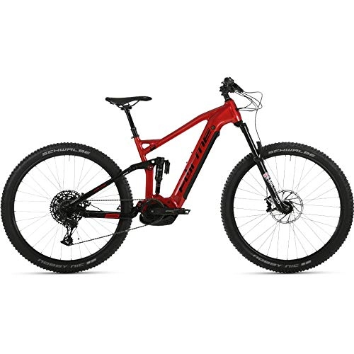 Electric Mountain Bike : Forme Black Rocks FSE 29" Electric Mountain Bike - Red / Black