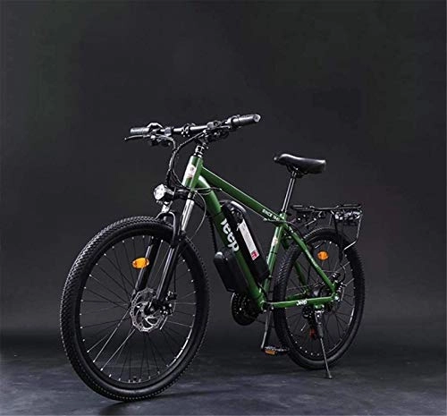 Electric Mountain Bike : GMZTT Unisex Bicycle Adult 26 Inch Electric Mountain Bicycle, 36V Lithium Battery Aluminum Alloy Electric Bicycle, LCD Display Anti-Theft Device 27 speed (Color : D, Size : 14AH)