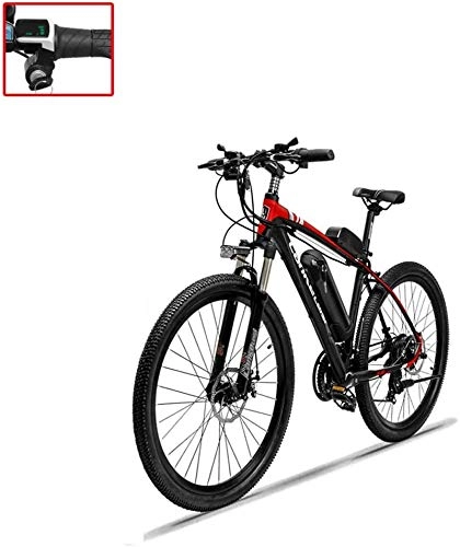 Electric Mountain Bike : GMZTT Unisex Bicycle Adult 26 Inch Electric Mountain Bicycle, 36V10.4 Lithium Battery Aluminum Alloy Electric Assisted Bicycle (Color : B)