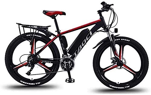 Electric Mountain Bike : GMZTT Unisex Bicycle Adult 26 Inch Electric Mountain Bikes, 36V Lithium Battery Aluminum Alloy Frame, Multi-Function LCD Display Electric Bicycle, 27 Speed (Color : D, Size : 8AH)
