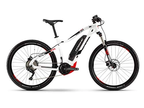 Electric Mountain Bike : HAIBIKE Sduro HardSeven 2.0 27.5 Inch Pedelec E-Bike MTB White / Black / Red 2019, Wei / Schwarz / Rot, L