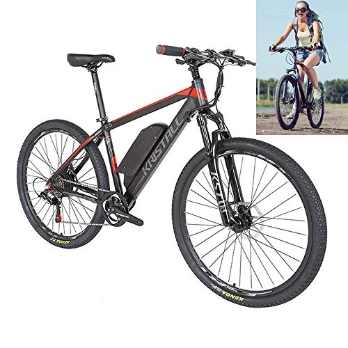 Electric Mountain Bike : MRMRMNR Electric Bikes For Adults 36V 250W Electric Bicycle, Endurance 40~60km, Bearing 130KG, Stepless Speed Change, With Mobile Phone Charging, Variable Speed Off-road Moped