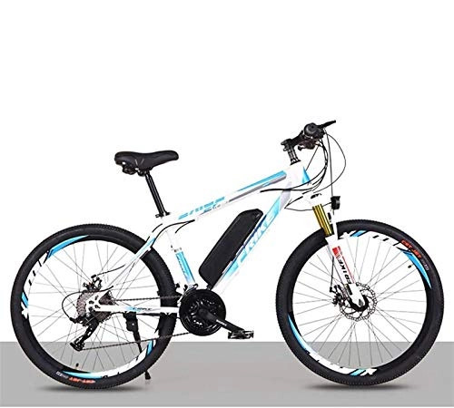 Electric Mountain Bike : NAYY Electric Bike for Adults 26" 21-Speed Gear Speed E-Bike 250W Electric Bicycle 36V Removable Lithium-Ion Battery Mountain Ebike, for Man Women Outdoor Cycling Travel Work Out And Commuting